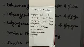 Carbohydrate Metabolismcarbohydratemetabolism metabolismpathways pathway [upl. by Hau]