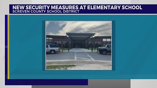 New security measures added at Screven County Elementary School [upl. by Edward]