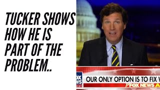 Tucker Carlson shows how he is part of the Trump quottruthquot problem [upl. by Joappa]