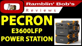 PECRON E3600LFP Power Station  FINALLY READY TO ORDER  HOLY CRAPZILLA [upl. by Atilrep169]