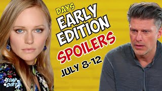 Days of our Lives Early Weekly Spoilers July 812 Abby Exhumed amp Eric Stunned dool daysofourlives [upl. by Alper115]