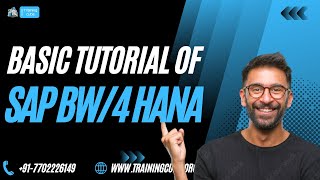 Basic Tutorial of SAPBW4 HANA [upl. by Nehte]