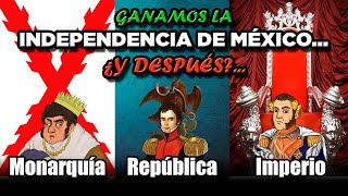 Los Proyectos Políticos después de la independencia de México  Bully Magnets  Historia Documental [upl. by Maia]