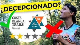 😱 ¿CARRERA TOP ❌ Opinión del ULTRA COSTA BLANCA TRAIL 101KM 👉 Review Carrera Trail RUNNING [upl. by Ycak]