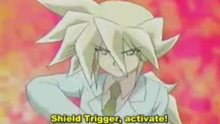 Zero Duel Masters Shobu Vs Hakuoh Subbed [upl. by Nnylhsa]