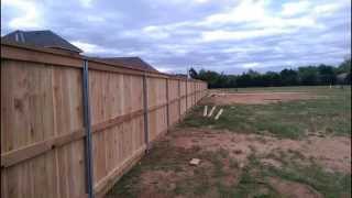 Cap and Trim w Postmaster Post by Greene Country Fence [upl. by Ayatnahs]