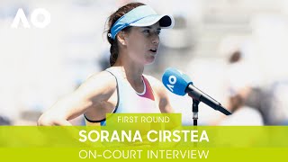 Sorana Cirstea OnCourt Interview 1R  Australian Open 2022 [upl. by Bil68]