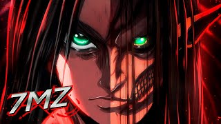 Eren Attack on Titan  AO SOM DO ESTRONDO  7 Minutoz [upl. by Brote]