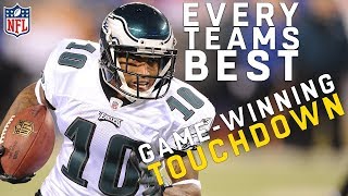 Every Teams Best GameWinning Touchdown of All Time [upl. by Proudlove]