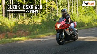 Is the Suzuki GSXR 600 a Good First Bike  Review and Test Drive [upl. by Adnicul]