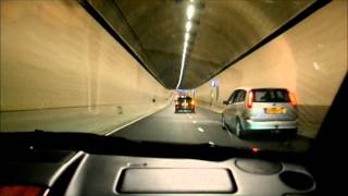 Maserati Quattroporte Ride  Loud Tunnel Sound [upl. by Marr]