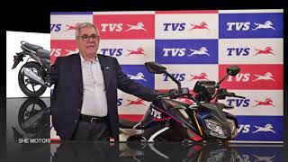 Debutto di TVS MOTOR italia tvsmotorcompany [upl. by Nahum879]