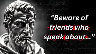 Quotes From The Ancient Philosopher Pythagoras That Men Learn Too Late In Life [upl. by Yelkao]