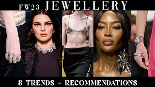 8 Jewellery Trends  FALL WINTER 2023✨️ [upl. by Shlomo580]