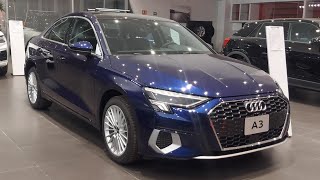 Audi A3 2023 Azul NAVARRA 🌟DISPONIBLE 🌟 si quieres te lo entrego el fin de semana 👌 [upl. by Drake]