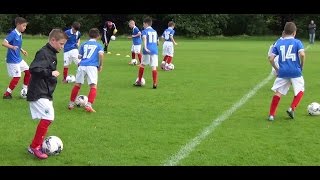 Linfield 04s 81 Dungannon utd Youth 04s [upl. by Ecirtra806]