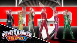 Power Rangers SPD Alternate Opening 3 [upl. by Eladnek]