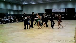 Gold Latin Samba Jive Semifinal OSB 2023 [upl. by Aninay763]