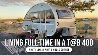 Is the TB 400 a Good RV for Fulltime Living  Reflecting on Two Years in my TB 400 [upl. by Salaidh]