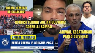 LAGI OTW Jadwal Kedatangan Pablo Oliveira ke Arema Satu Stadion Minta Arema Kembali ke Gajayana [upl. by Vickey118]