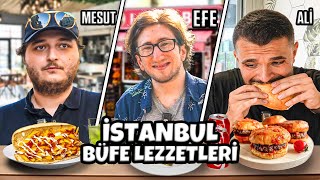 İSTANBUL BÜFE LEZZETLERİNİ DENEDİK  wEfeUygaçKesit bicimali [upl. by Batruk390]