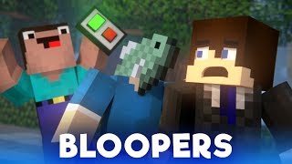 Time Trouble BLOOPERS Minecraft Animation [upl. by Nrubliw]