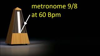 Metronome 98 at 60 Bpm [upl. by Arul]