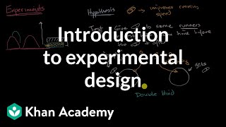 Introduction to experimental design  High school biology  Khan Academy [upl. by Tiffa]