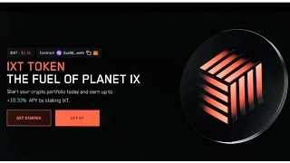 PLANET IX NEW UPDATES ON IX FOUNDATION NEW DASHBOARD [upl. by Nilrev38]