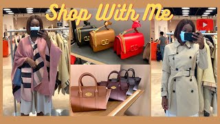 Bicester Village shopping Vlog  Burberry Valentino Mulberry Saint Laurent [upl. by Mosley]