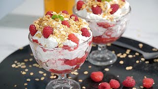 SCOTTISH Cranachan Traditional Dessert [upl. by Ortrude]