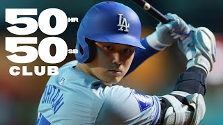 Shohei Ohtani makes History  50 HR50 SB club  51 HR51 SB club [upl. by Martres]