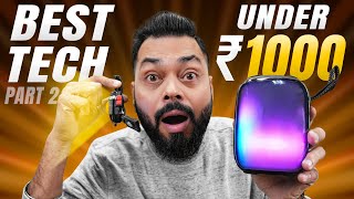 5 Crazy Tech Gadgets You Must Buy ⚡ Under Rs1000  Part 2 [upl. by Hait]