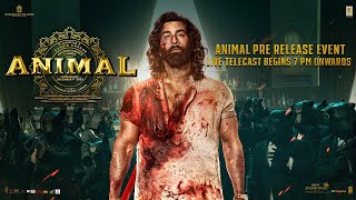 ANIMAL PRE RELEASE EVENT Ranbir KapoorRashmikaAnilBobby  Mahesh BRajamouli Sandeep Bhushan K [upl. by Assi884]