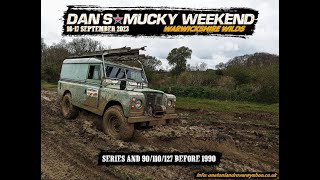 Dans mucky weekend September 2023 Series Land Rovers off road [upl. by Yerd]