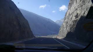 Karakoram highway G314 Kashgar to Karakul lake China 31 DEC 2018 [upl. by Elcarim]