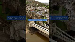 Conwy Castle Wales  Stunning Places To See In Europe  Europe Bucket List Destinations [upl. by Barby]