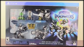 Skylanders Imaginators Dark Edition Starter Pack Unboxing [upl. by Yann888]