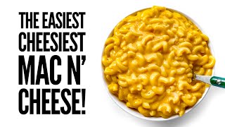 the EASIEST CHEESIEST MAC N CHEESE Also VEGAN [upl. by Doralyn]