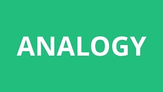 How To Pronounce Analogy  Pronunciation Academy [upl. by Dianemarie]