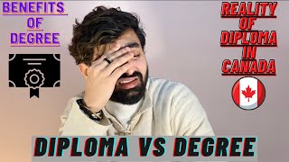 DIPLOMA OR DEGREE IN CANADA AFTER 12 TH OR GRADUATION  FEES  BENEFITS  2021  NAMY VLOGS [upl. by Bohrer]