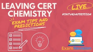 Leaving Cert Chemistry  Exam Tips Predictions 2023 [upl. by Nickolai59]