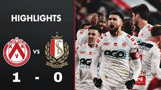 KV Kortrijk vs Standard Liege 10 Highlights  Standard  Courtrai  Jupiler Pro League 2024 D1A [upl. by Goodhen]