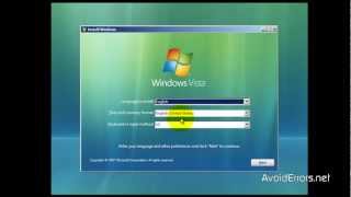 How to Format and Reinstall Windows Vista [upl. by Sloane]