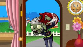 Plants VS Zombies Animation  Airplane Mode [upl. by Lerred]