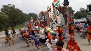 ★◆ॐ नमः शिवाय◆★ kawad mela haridwar 2017 【video 15】 [upl. by Nahamas743]