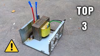 3 Simple Inventions with Transformer [upl. by Luis639]