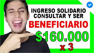 ✅ INGRESO SOLIDARIO x 3 Explicación TOTAL y CONSULTA 😍  DERECHO COLOMBIANO [upl. by Onileba]