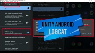 Unity Android Logcat  How to view Android APK logs in unity3D [upl. by Anauqed]