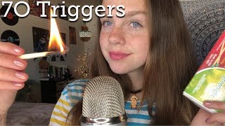 ASMR 70 Triggers in 70 Minutes [upl. by Nueoras]